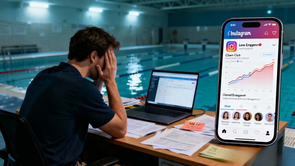 Maketing swimming school